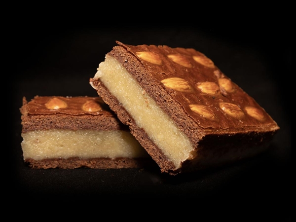 Gevuld speculaas stuk